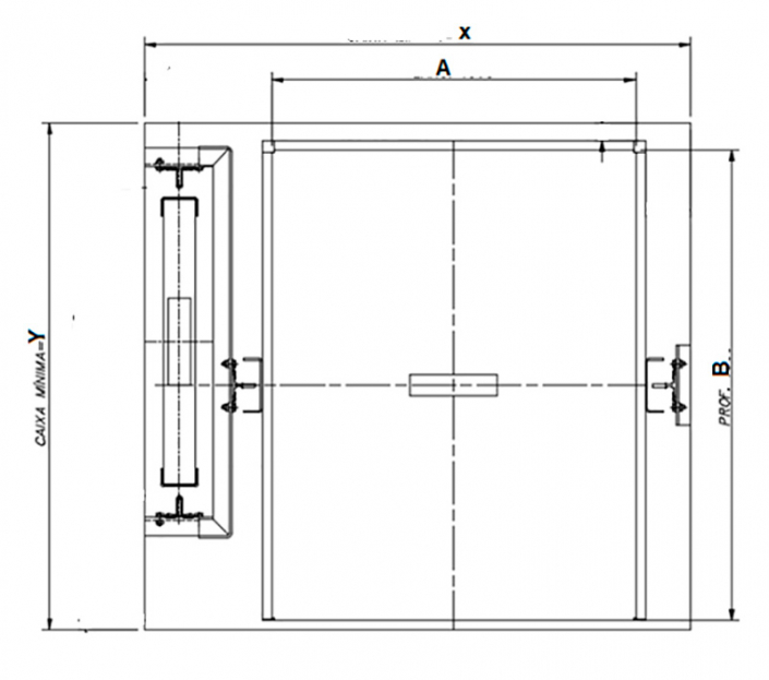 Especificação elevador elétrico monta carga Espel Elevadores